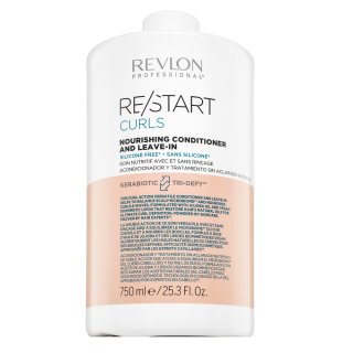 Revlon Professional Restart Curls Nourishing Conditioner and Leave-in negovalni balzam za kodraste lase 750 ml