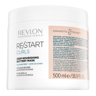 Revlon Professional Restart Curls Deep Nourishing Buttery Mask negovalna maska za kodraste lase 500 ml