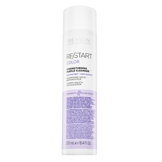 Revlon Professional Restart Color Strengthening Purple Cleanser tonizirajoči šampon za nevtralizacijo rumenih tonov 250 ml