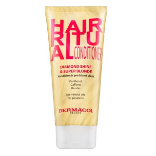 Dermacol Hair Ritual Diamond Shine & Super Blonde Conditioner krepilni balzam za svetle lase 200 ml