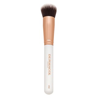 Dermacol Foundation & Powder Brush čopič za ličila in puder D52 Rose Gold