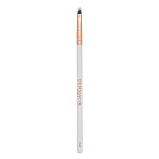 Dermacol Eyeliner & Eyebrow Brush poševna krtačka za obrvi D84 Rose Gold