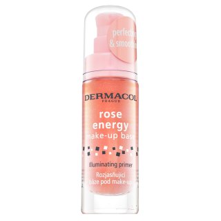 Dermacol Rose Energy Make-Up Base Osnova za temeljni premaz za enotno in sijočo polt 20 ml