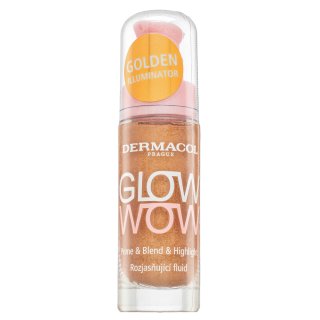 Dermacol Glow Wow Prime & Blend & Highlight lepotilna tekočina za enotno in sijočo polt 20 ml