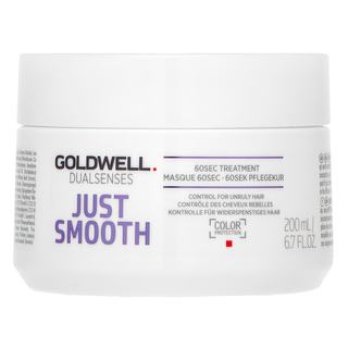 Goldwell Dualsenses Just Smooth 60sec Treatment gladilna maska za neurejene lase 200 ml